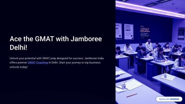 ace the gmat with jamboree delhi n.w