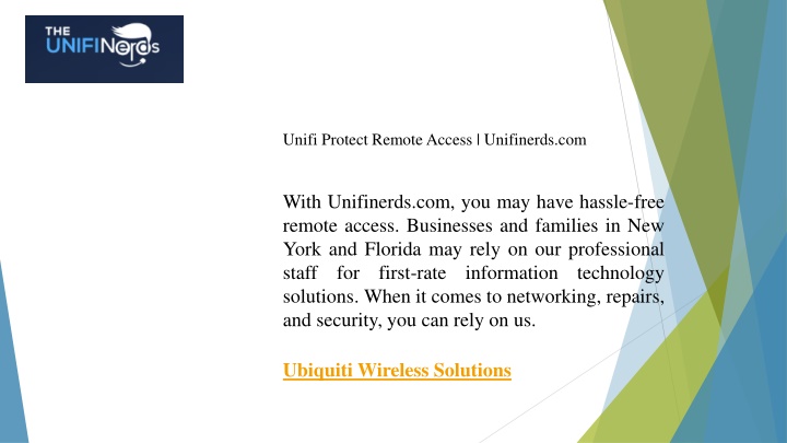 unifi protect remote access unifinerds com n.w