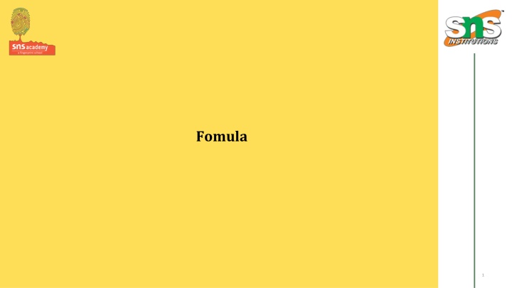 fomula n.w