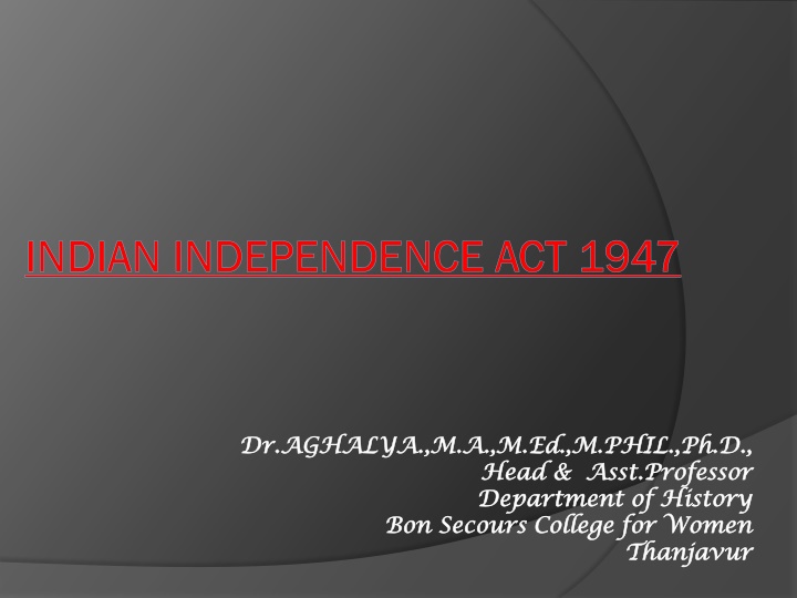 indian independence act indian independence n.w