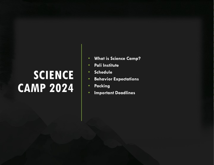 Science Camp 2024: NGSS Curriculum, Hands-On Activities, Pali Institute