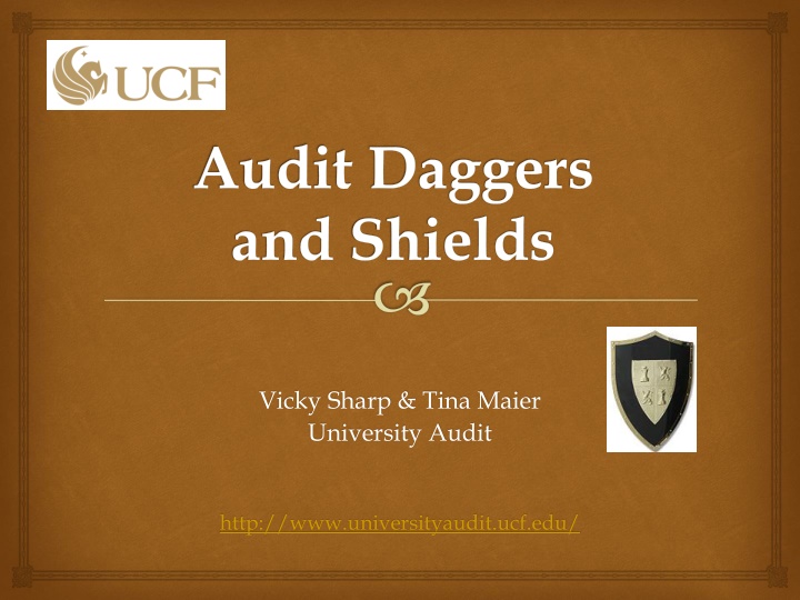 audit daggers and shields n.w