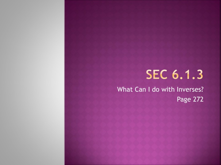 sec 6 1 3 n.w