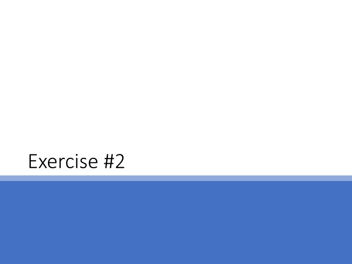 exercise 2 n.w