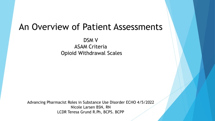 an overview of patient assessments n.w
