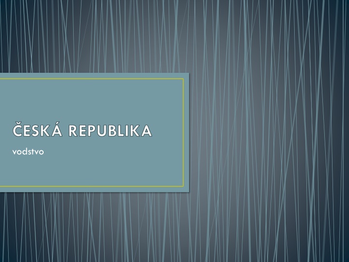 esk republika vodstvo n.w