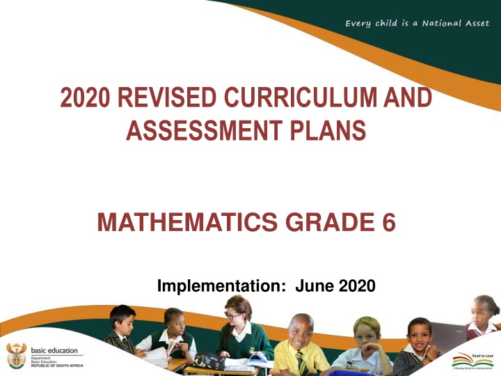 2020 revised curriculum and assessment plans n.w