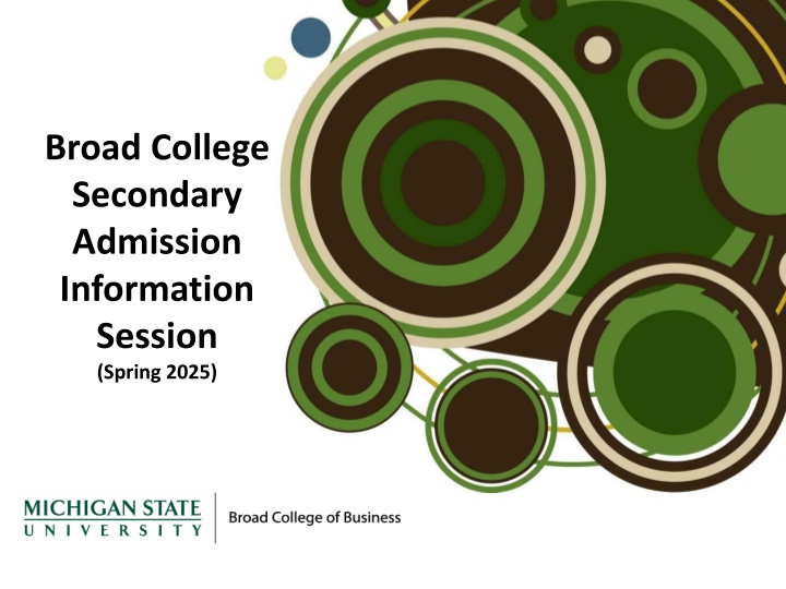 broad college secondary admission information n.w