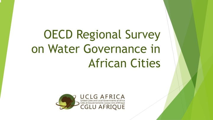 oecd regional survey on water governance n.w