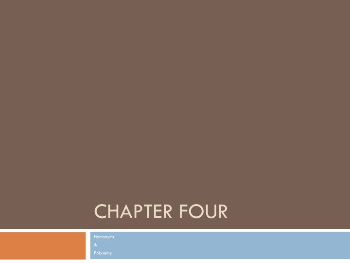 chapter four n.w