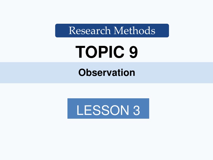 research methods n.w