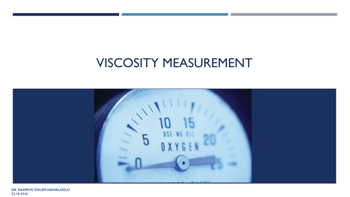 viscosity measurement n.w