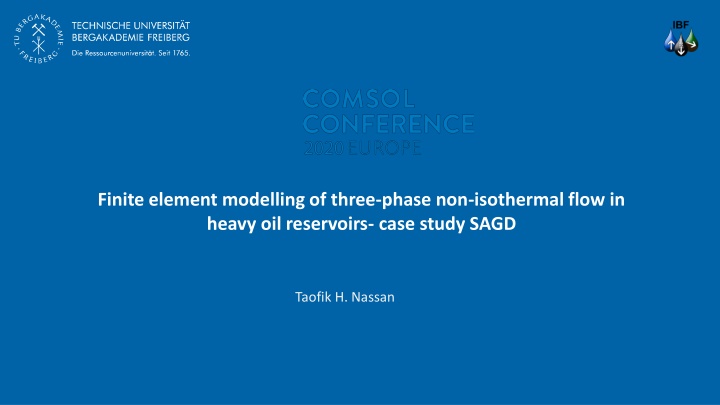 finite element modelling of three phase n.w