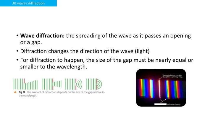3b waves diffraction n.w