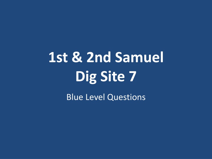 1st 2nd samuel dig site 7 n.w