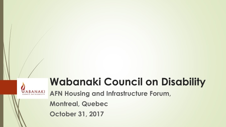 Wabanaki Council on Disability: Advancing Indigenous Rights