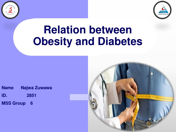 relation between obesity and diabetes n.w