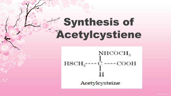 Acetylcysteine Synthesis and Uses