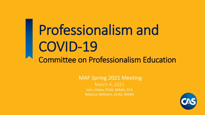 professionalism and professionalism and covid n.w
