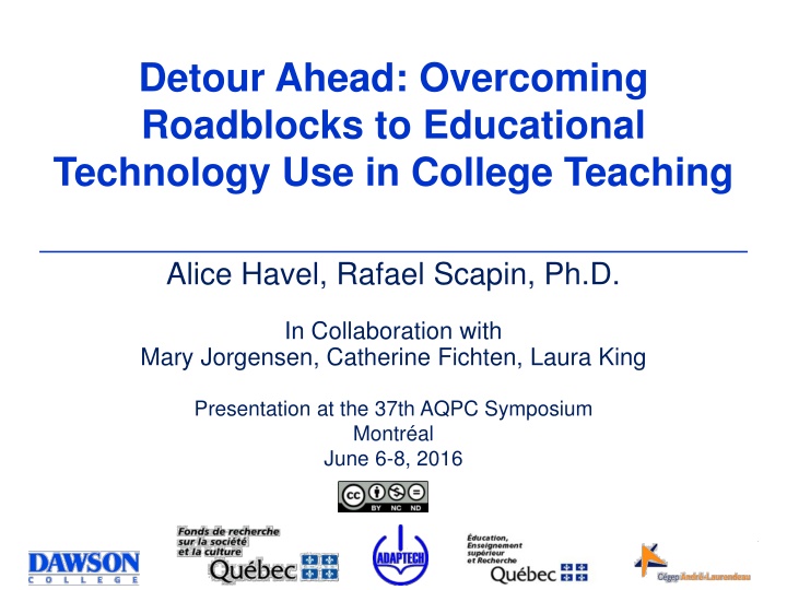 detour ahead overcoming roadblocks to educational n.w