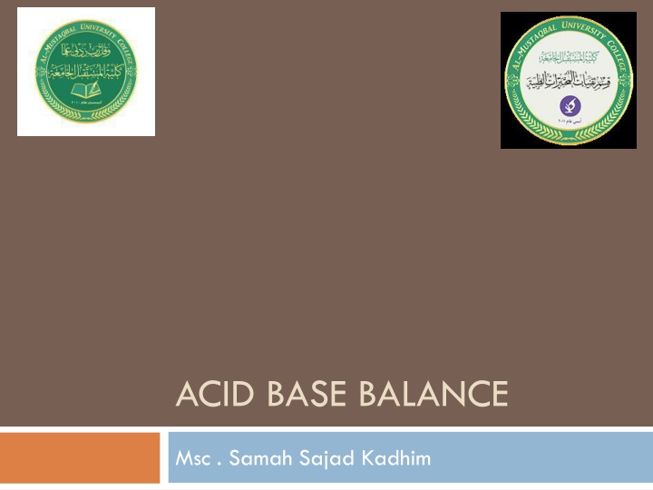 acid base balance n.w