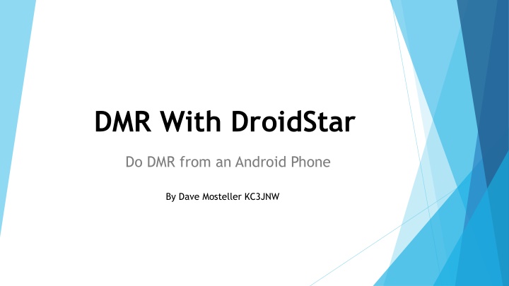 Setting Up DMR with DroidStar: Step-by-Step Guide