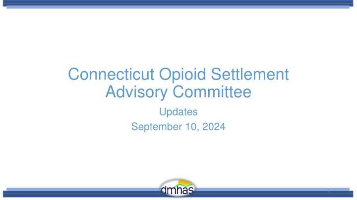 connecticut opioid settlement advisory committee n.w