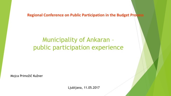 regional conference on public participation n.w