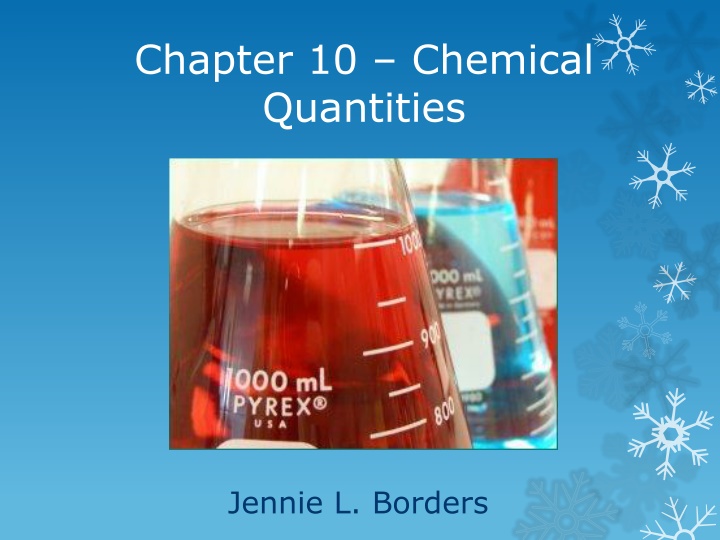 chapter 10 chemical quantities n.w