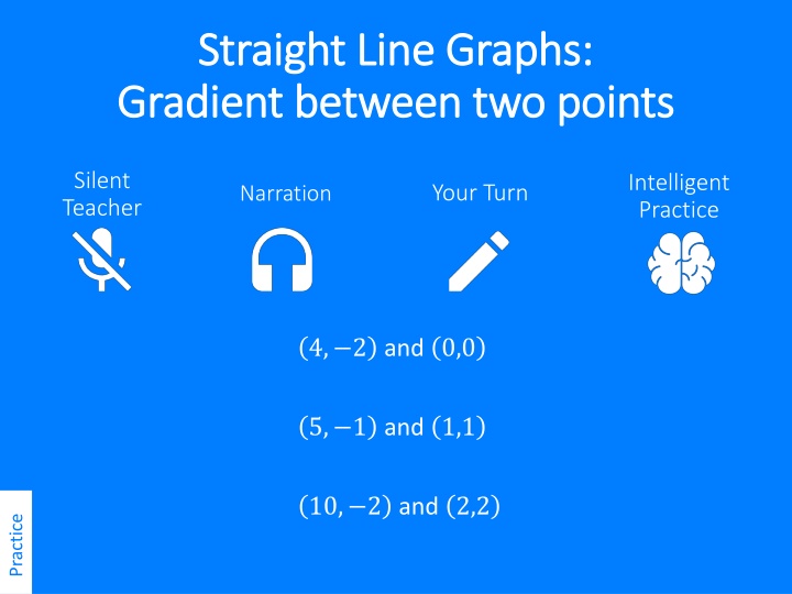 Straight Line Graphs: Understanding Gradient Calculation