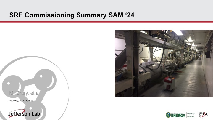 srf commissioning summary sam 24 n.w