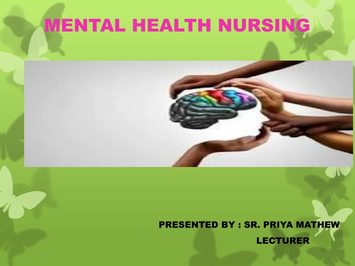 mental health nursing n.w