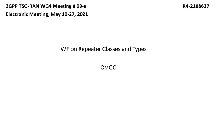 3gpp tsg ran wg4 meeting 99 e n.w