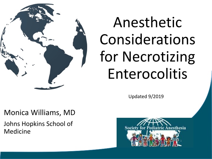 anesthetic considerations for necrotizing n.w