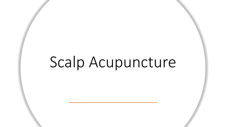 scalp acupuncture n.w
