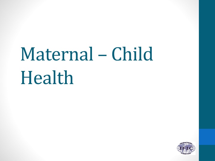 maternal child health n.w