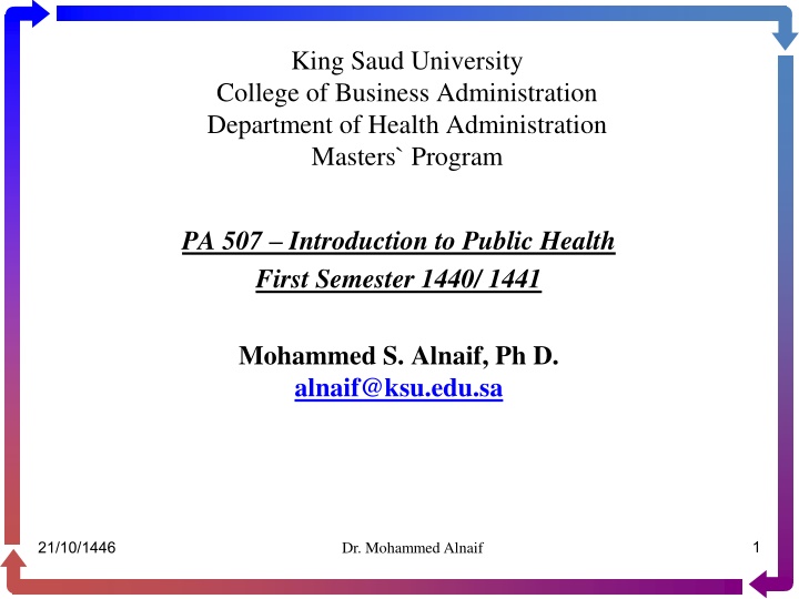 king saud university college of business n.w