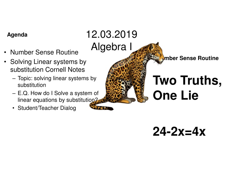 12 03 2019 algebra i n.w