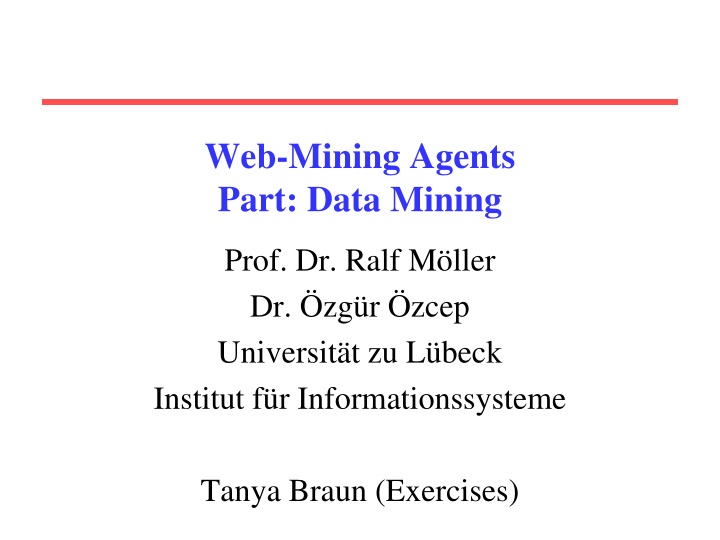 web mining agents part data mining n.w
