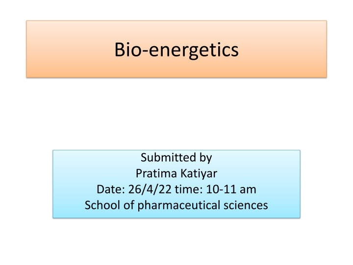 bio energetics n.w