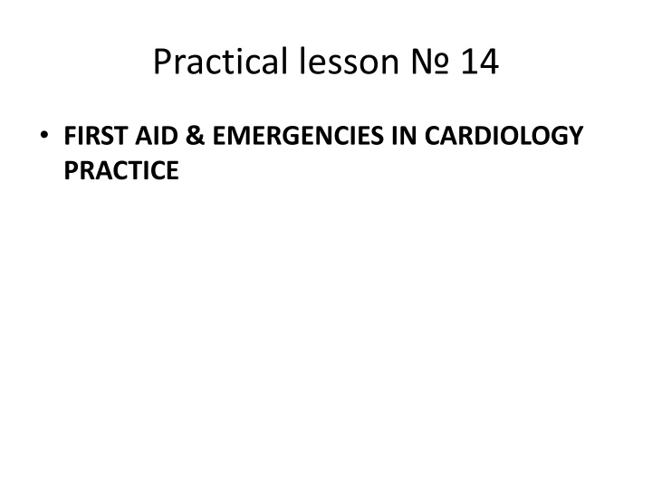 practical lesson 14 n.w