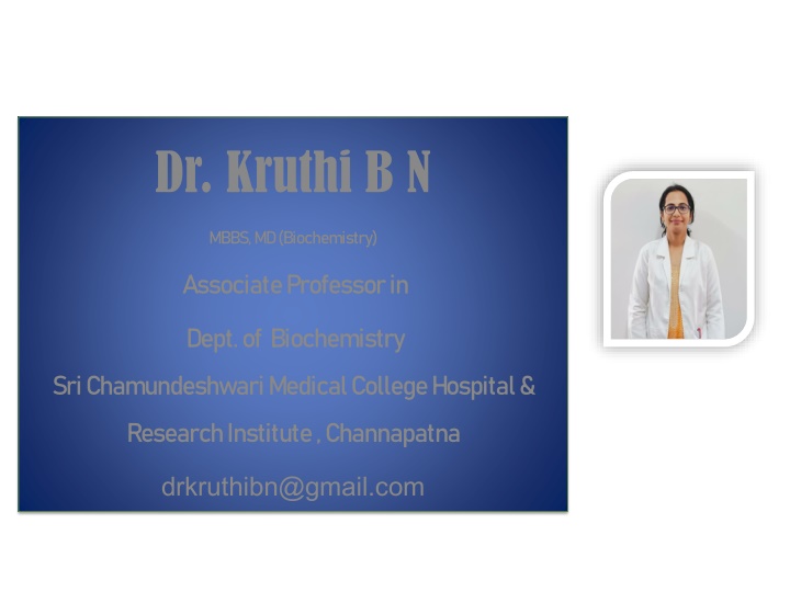 dr kruthi b n n.w