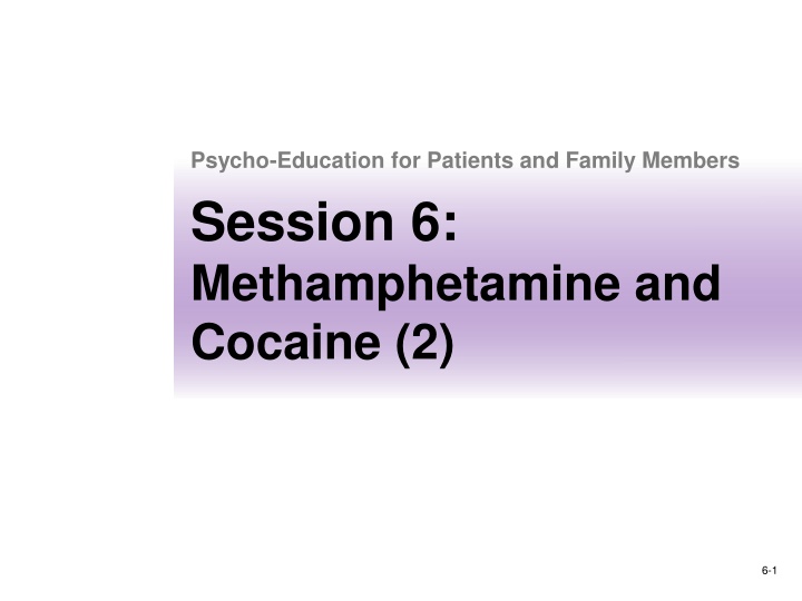 psycho education for patients and family members n.w