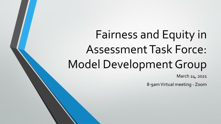 fairness and equity in assessment task force n.w