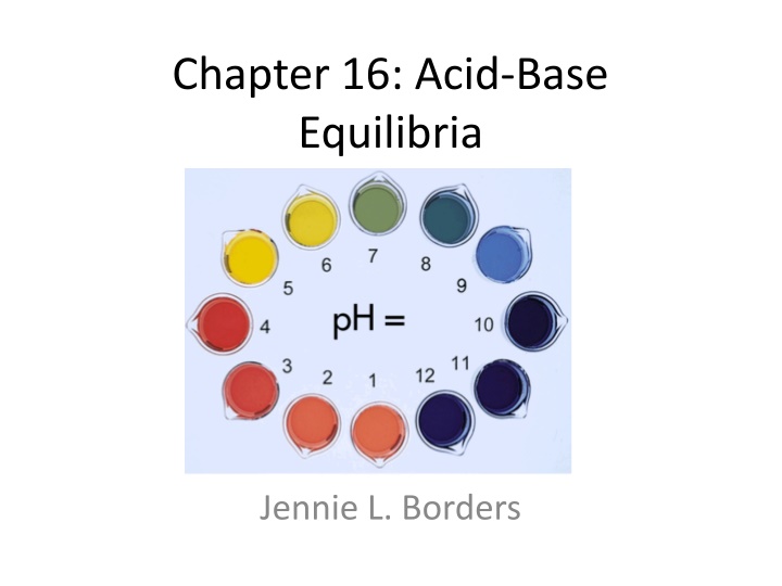 chapter 16 acid base equilibria n.w