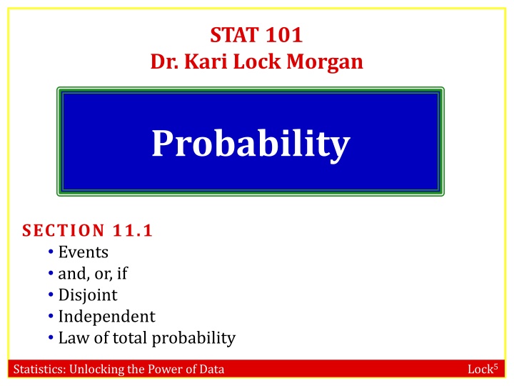 stat 101 n.w
