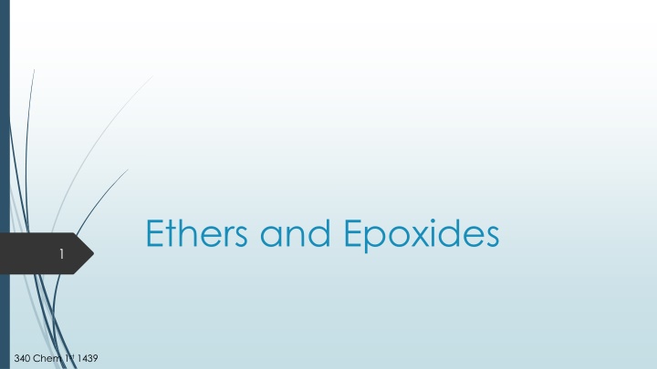 ethers and epoxides n.w