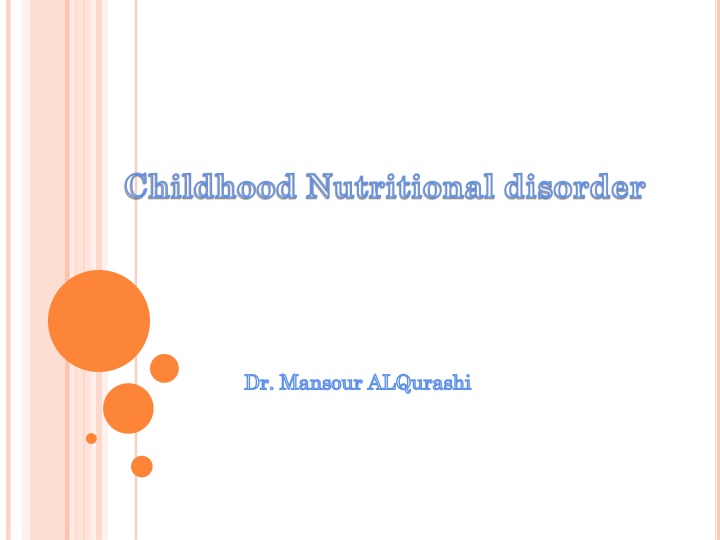 childhood nutritional disorder n.w