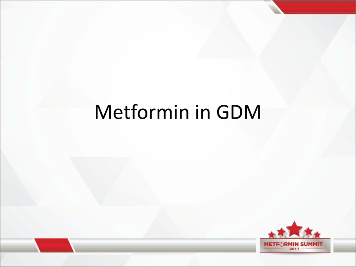 metformin in gdm n.w