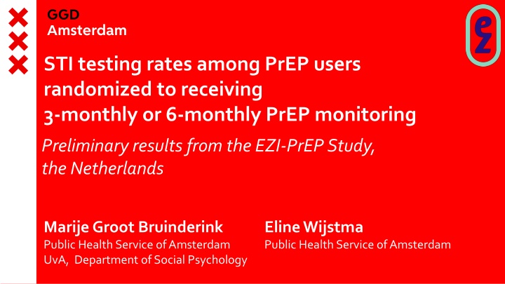 sti testing rates among prep users randomized n.w